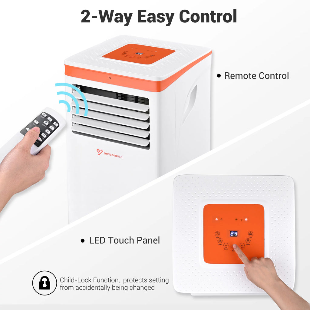 10,000 BTU 4-in-1 Portable Air Conditioner Dehumidifier Y938