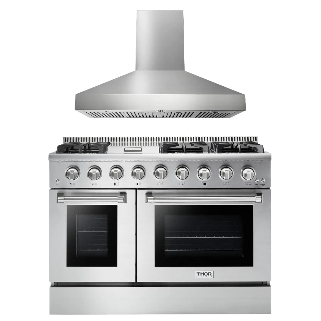48 Propane Gas Range and Range Hood G5253
