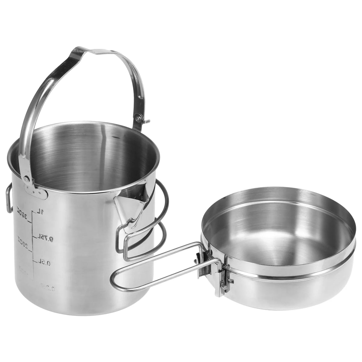 Stainless Steel Cooking Kettle with Lid C832