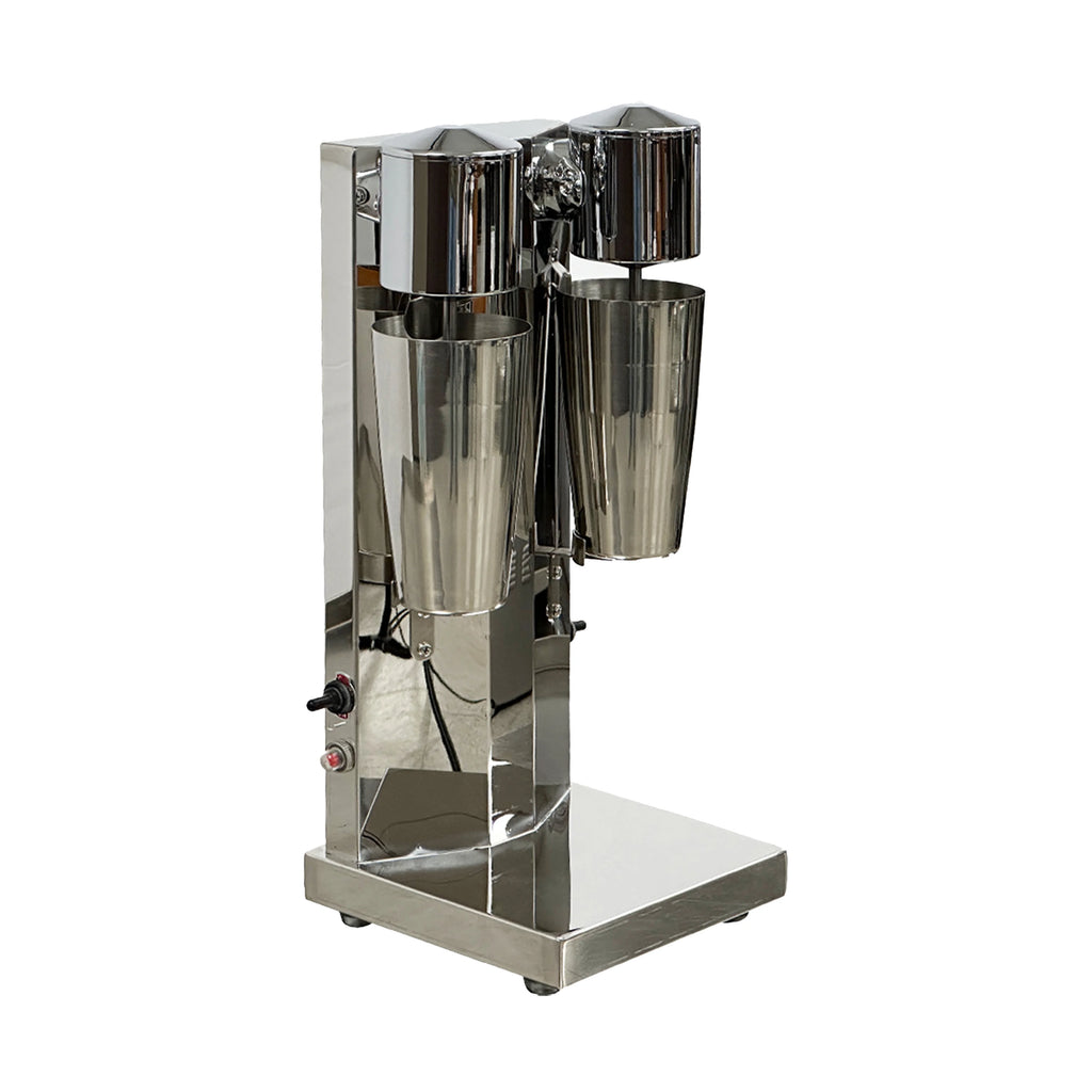 110V Stainless Steel Double Head Milk Shake Machine L4329