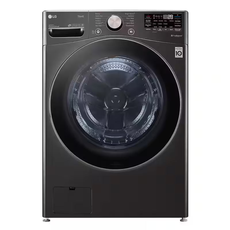 4.5 cu. ft. Stackable Smart Front Load Washer in Black Steel K73733