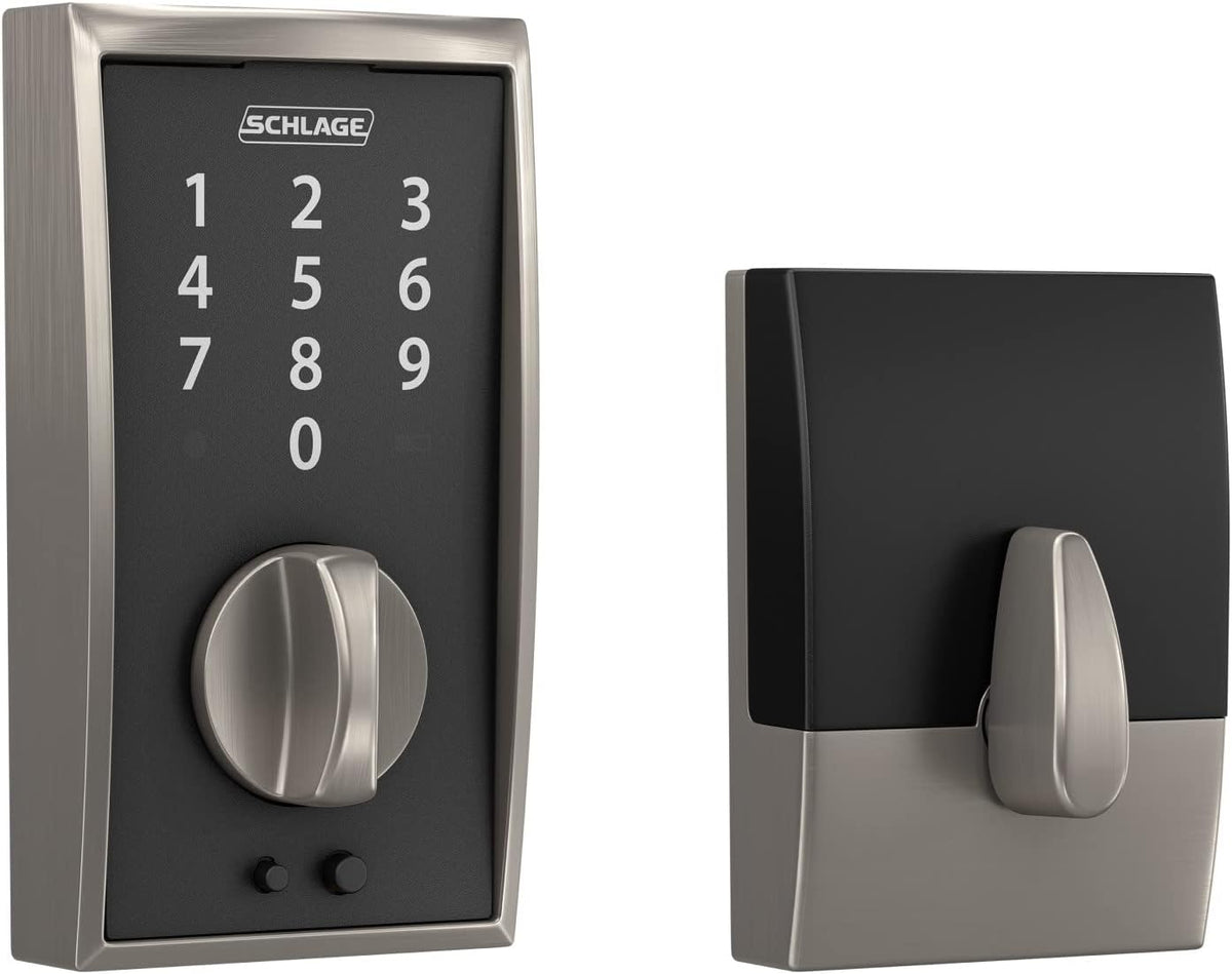 Satin Nickel Electronic Keyless Entry Deadbolt L95274