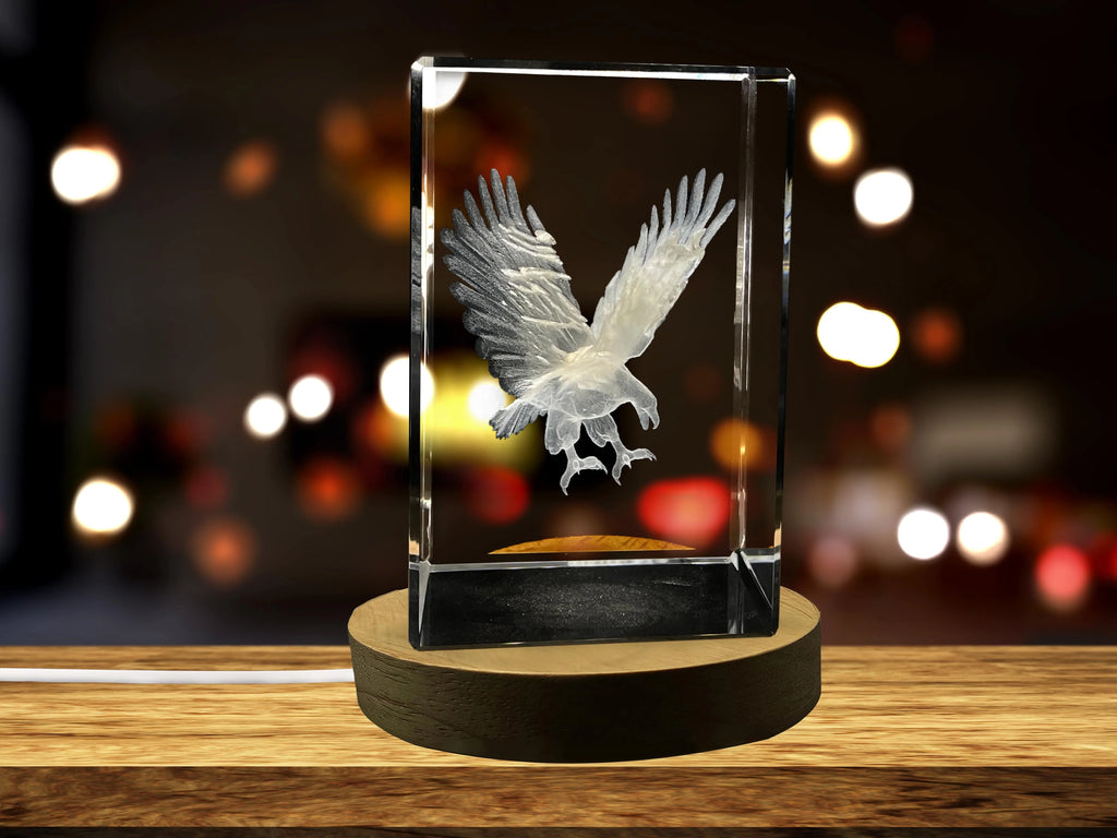 3D Engraved Crystal Collectible Keepsake H97000