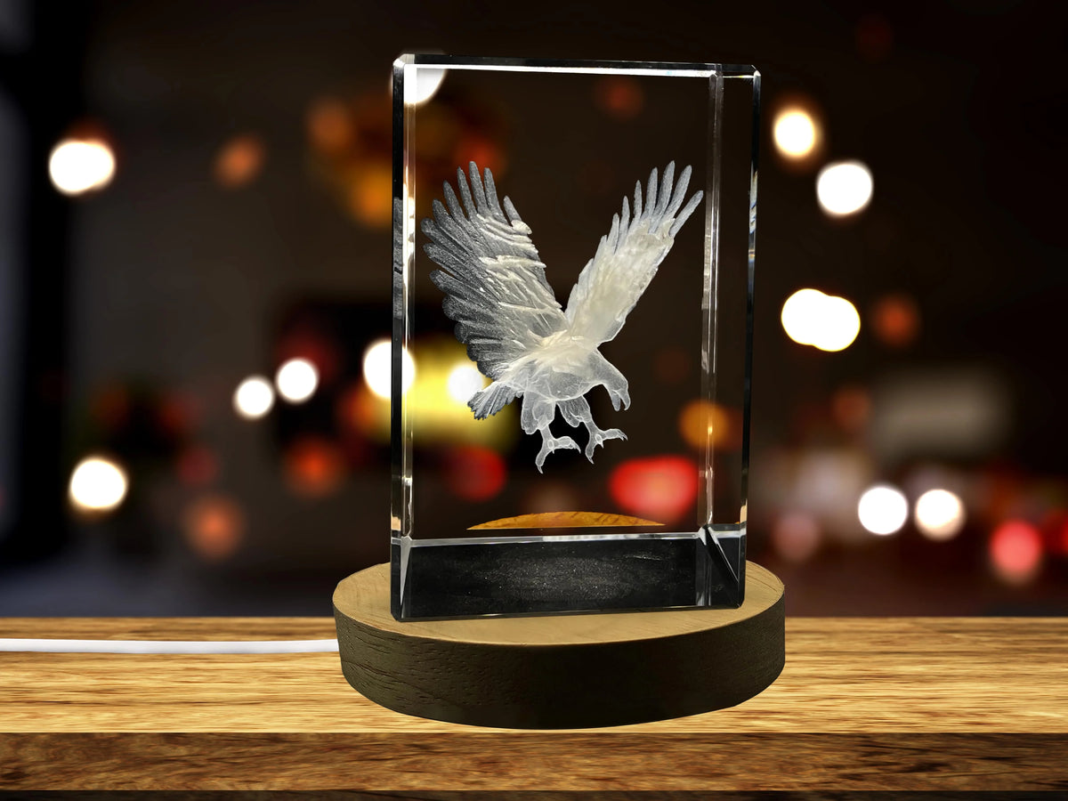 3D Engraved Crystal Collectible Keepsake H97000