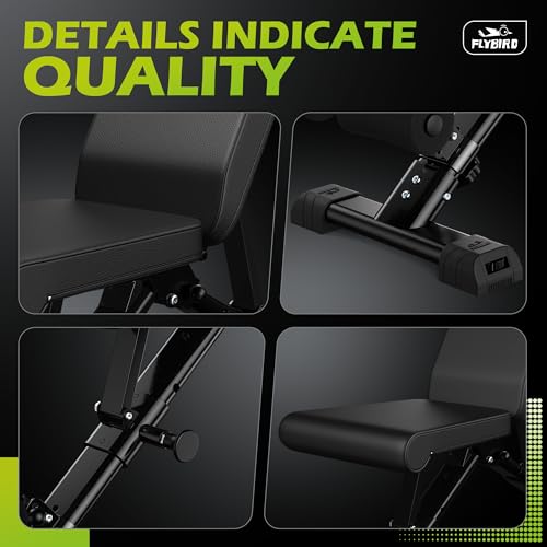Adjustable Strength Training Weight Bench S791