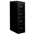 Black 4 Drawer Vertical File J7752