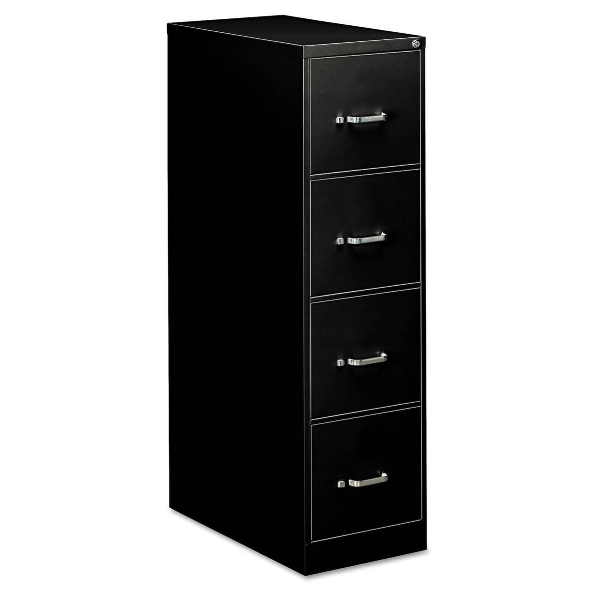 Black 4 Drawer Vertical File J7752