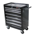 Red 7 Drawers Rolling Tool Chest Cabinet with Wheels X484837