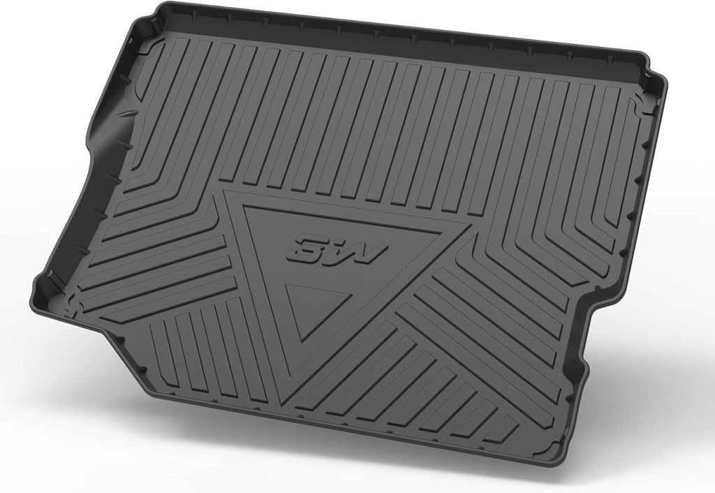 Black TPE Floor Mats for Jeep Wrangler JL 4 Doors Full Set U1324
