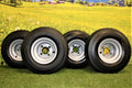 18x8.50-8 Gray Tire and Wheel Assembly Set of 4 X19673
