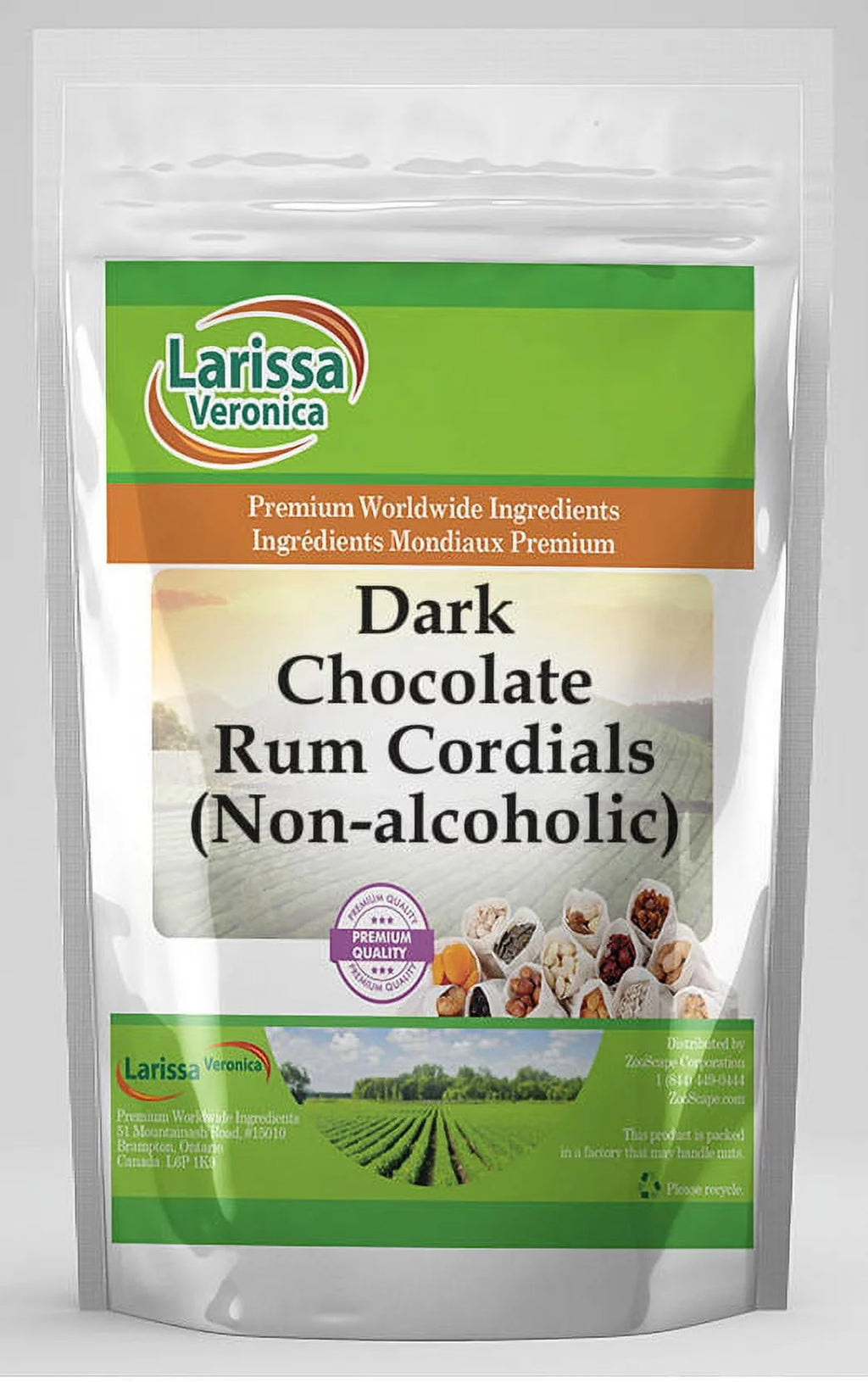 Dark Chocolate Rum Cordials 8 oz F307323