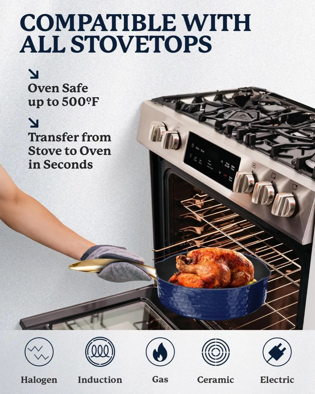 4 Qt Non Stick Saute Pan with Lid C206591