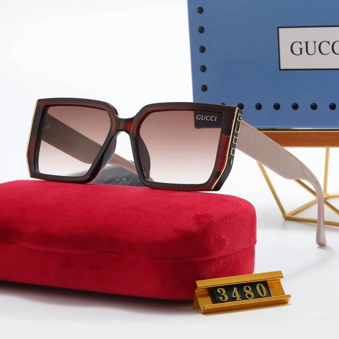 Double G Printing Graffiti Polarized Sunglasses E332