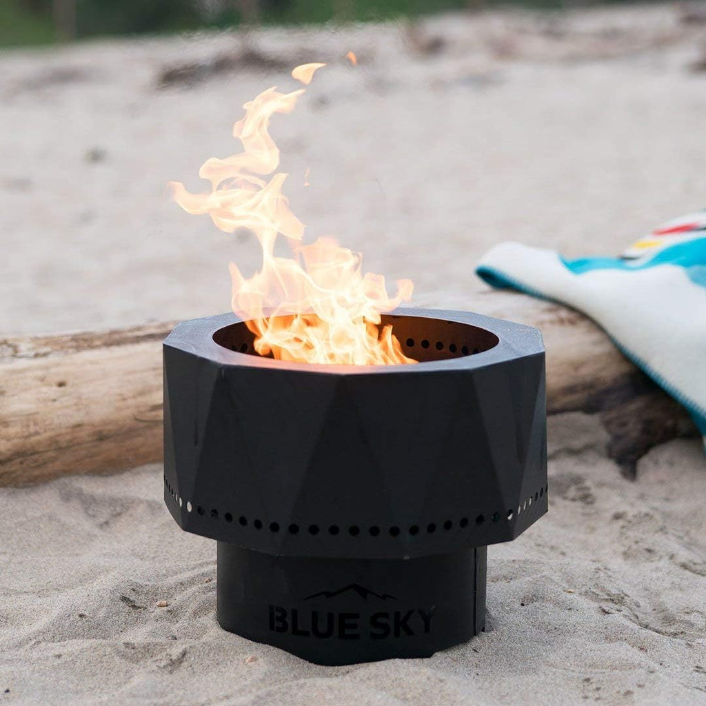 Portable Steel Smokeless Fire Pit with Carrying Bag T300
