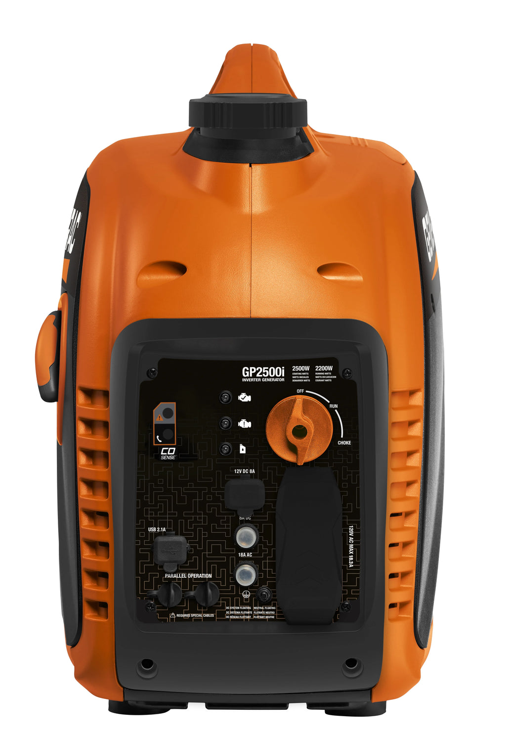 2500 Watt Gas Powered Portable Inverter Generator O279272