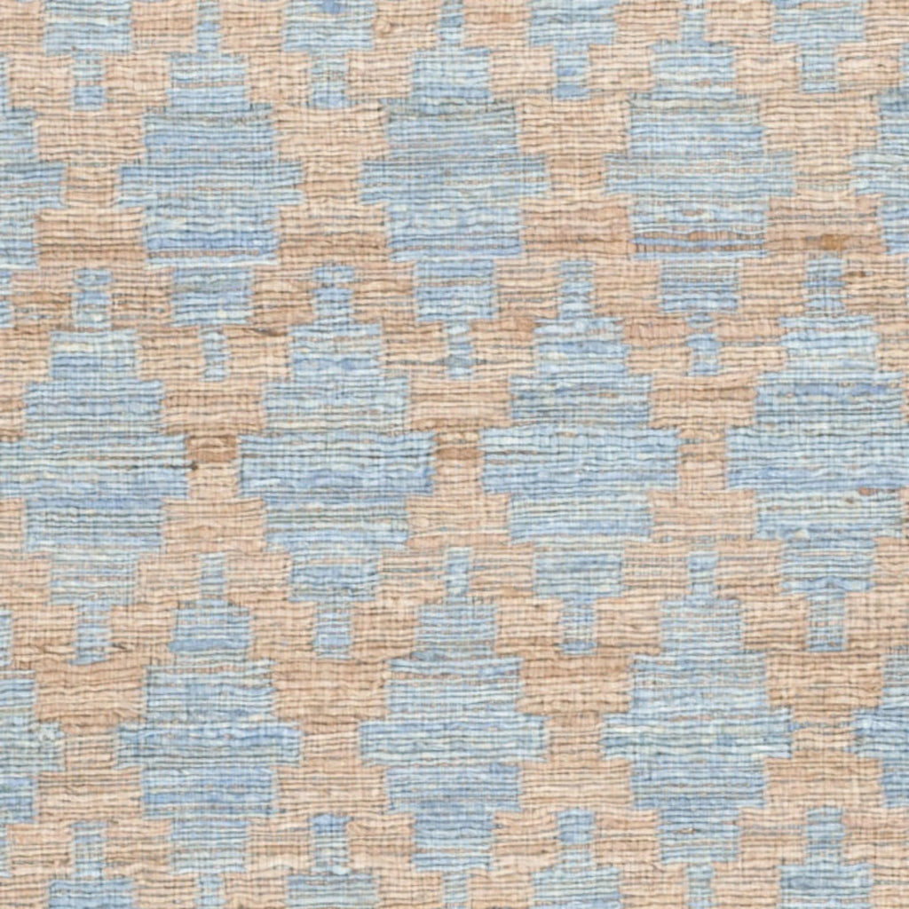 Light Blue/Gold Geometric Area Rug R854483