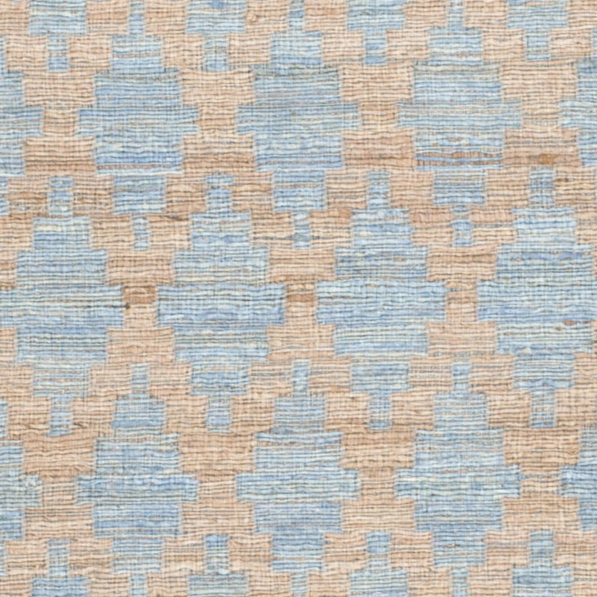 Light Blue/Gold Geometric Area Rug R854483