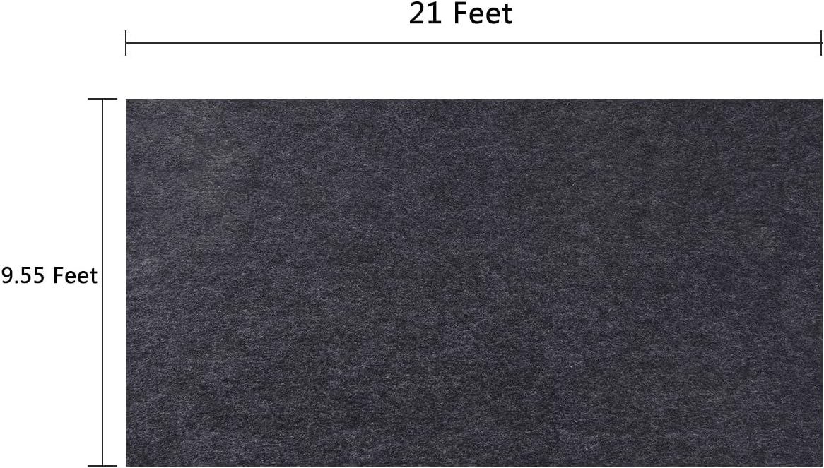 Parking Garage and Shop Floor Mats 9.55feet x 18feet T368