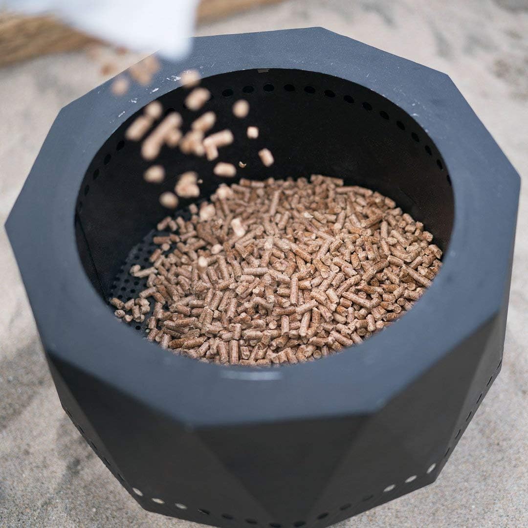Portable Steel Smokeless Fire Pit with Carrying Bag T300