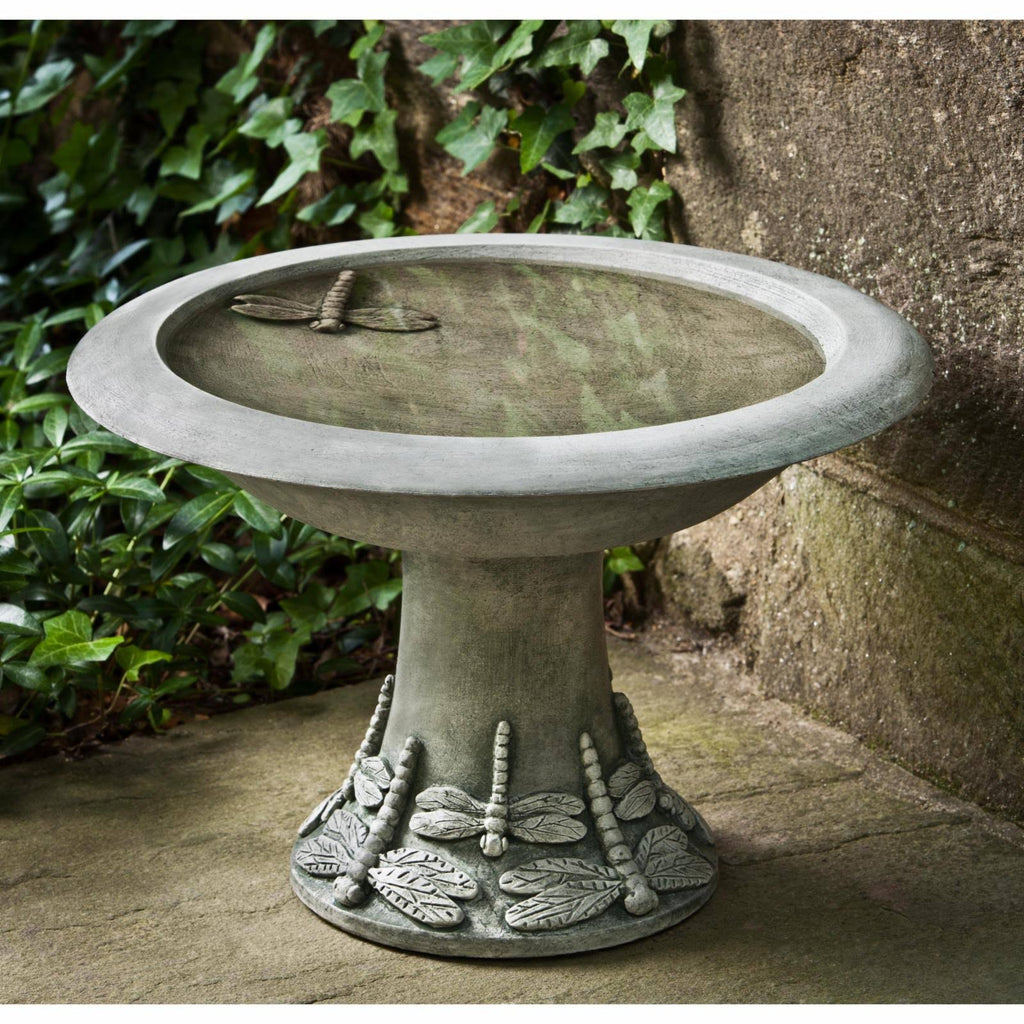 Cast Stone Bird Bath Y39697