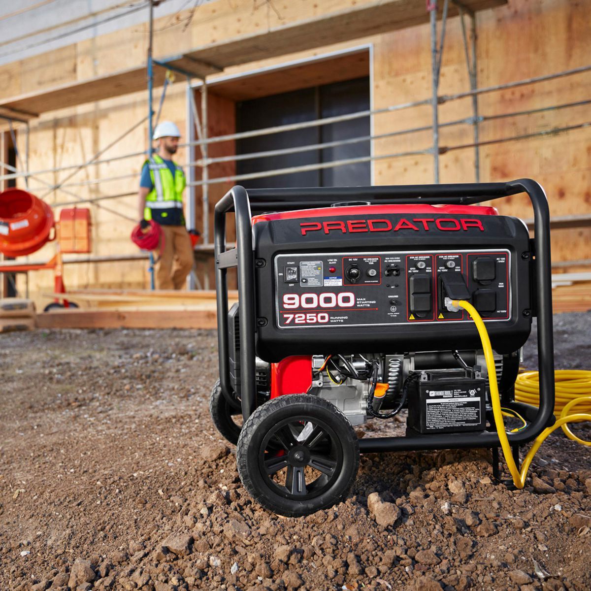 9000 Watt Gas-Powered Portable Generator V26186