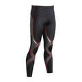 Black Red Workout Tight W6882