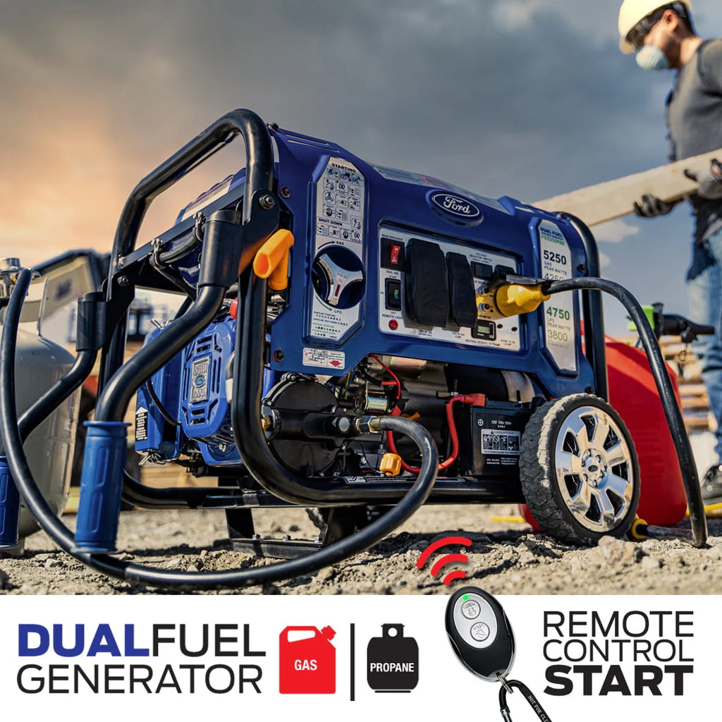 5,250-Watt Dual Fuel Portable Generator U5228