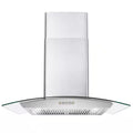 30 in. Stainless Steel Wall Mount Range Hood with LED Lighting W74521