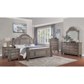 Grey Wood 6-Piece Eastern King Bedroom Set G972