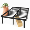 14 Inch Black Metal Platform Bed Frame, Twin R45681