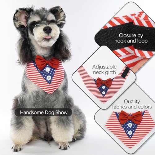 Dog Tuxedo Christmas Pet Bow Tie Bandana XS B2137