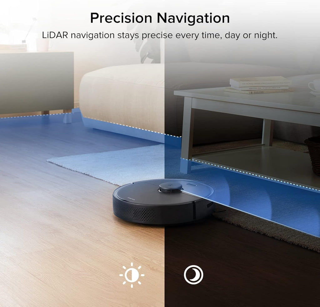 Robot Vacuum with Lidar Navigation 2000Pa Suction N343