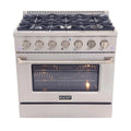 36 in. Natural Gas Range and Range Hood Q422