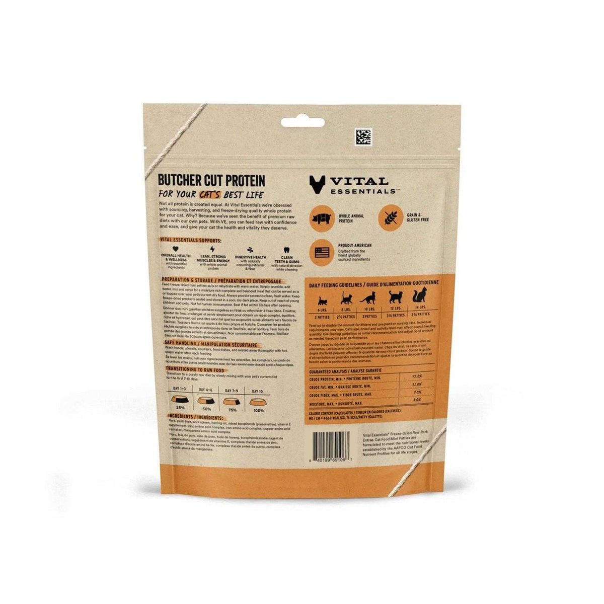 Freeze-Dried Raw Cat Food N9240