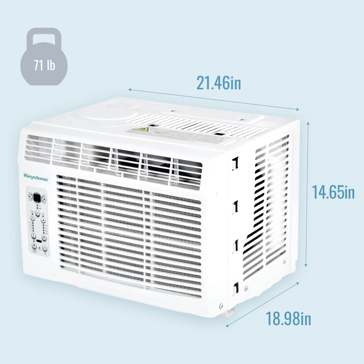 14,500 BTU Window Air Conditioner with Remote Control D4143
