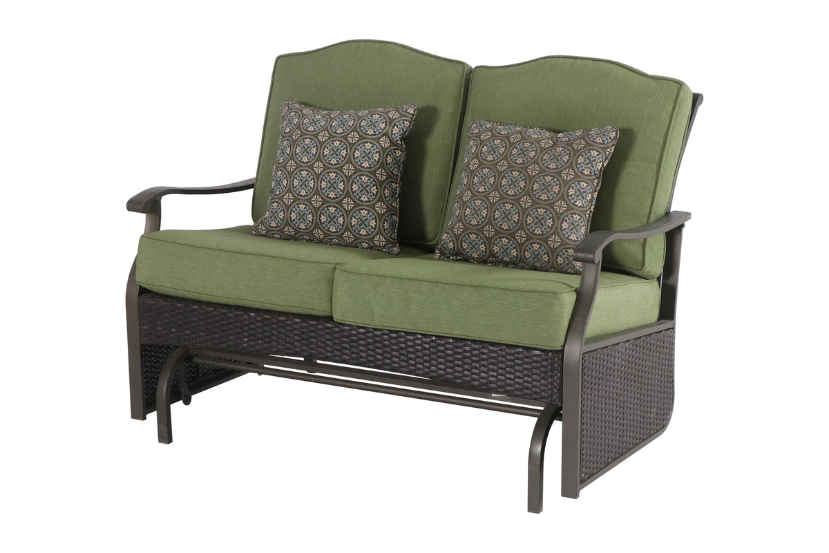 Steel Outdoor Glider Loveseat U523696