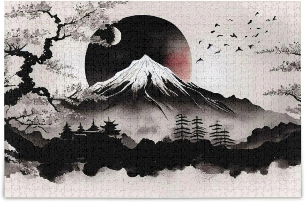 1000 PCS Wooden Jigsaw Puzzle Y534916