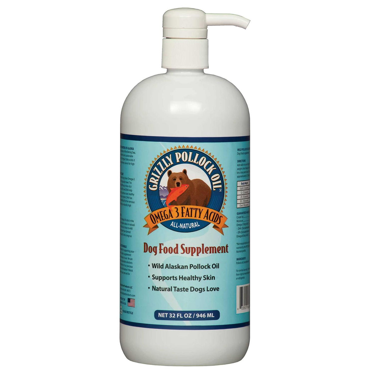 Dog Pollock Oil Pet Supplies O952435