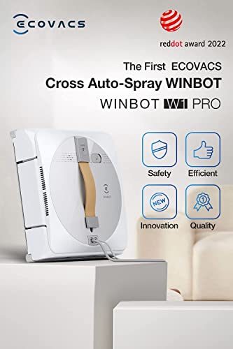 Window Cleaning Robot with 2800Pa Suction Power, Grey H19427