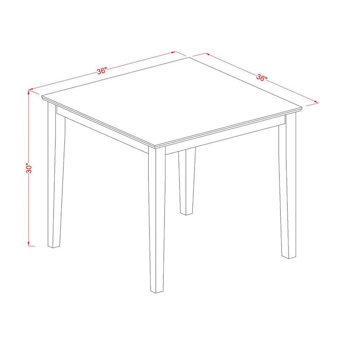 Square Dining Table W74855