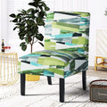Green Fabric Armless Accent Chair D546591