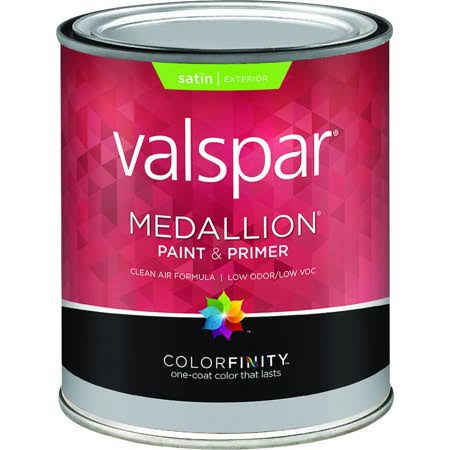 White Exterior Satin Latex Paint F922773