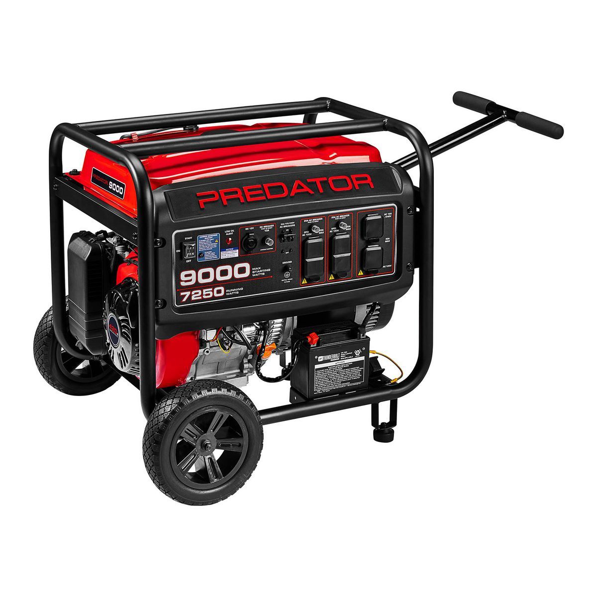 9000 Watt Gas-Powered Portable Generator V26186