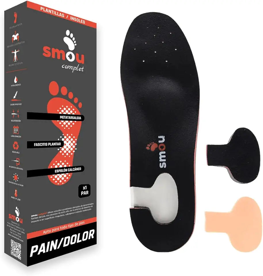 Men's Size 7-8 Arch Support Orthopedic Insoles V212