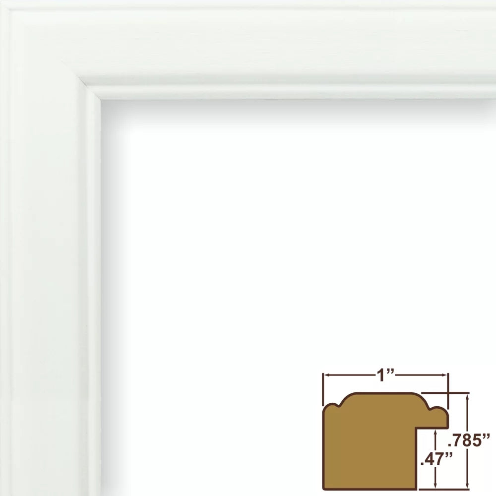 20x27 inch White Picture Frame K1330