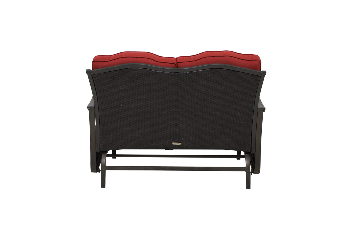 Steel Outdoor Glider Loveseat U523696