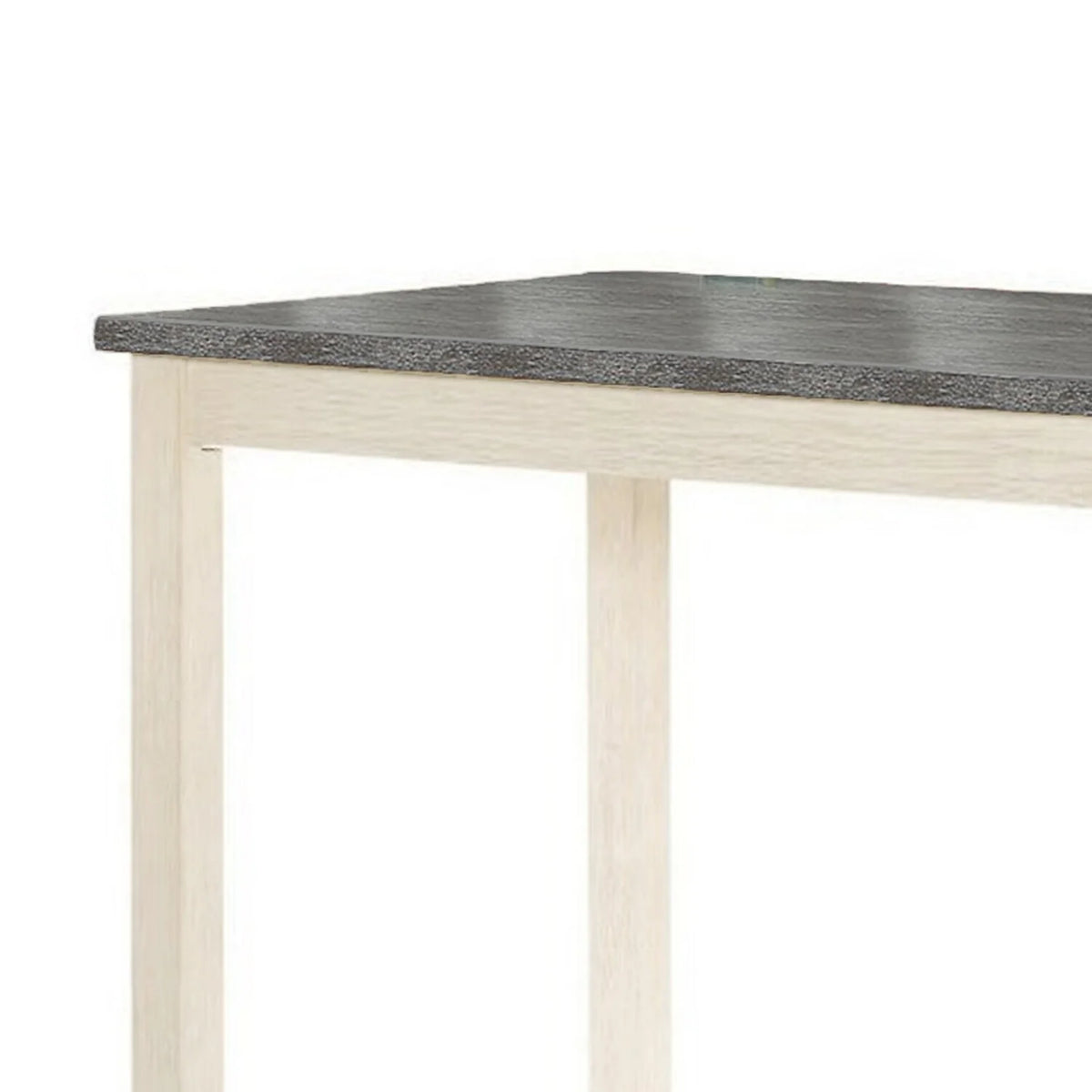 60 Inch 2 Tone Wood Counter Height Table M4802