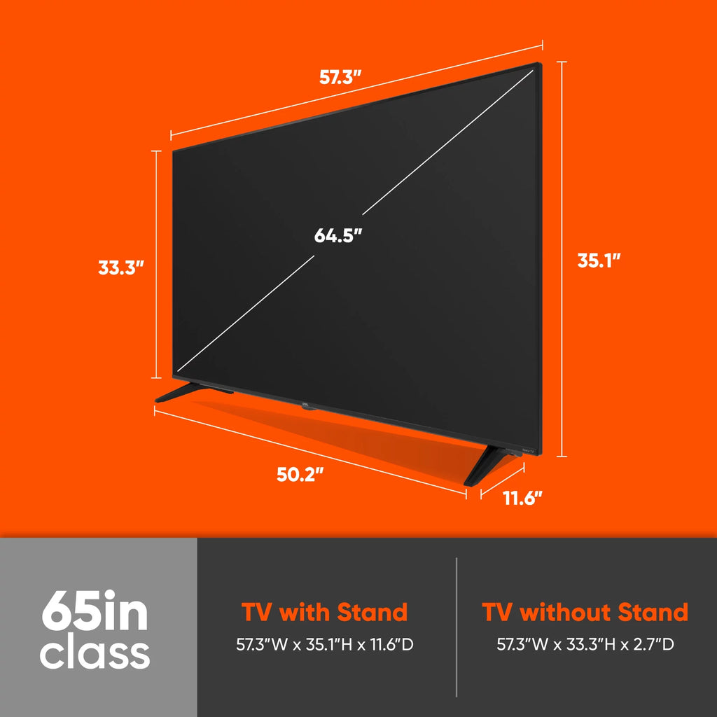 65" Class 4K UHD LED Smart Television P12215