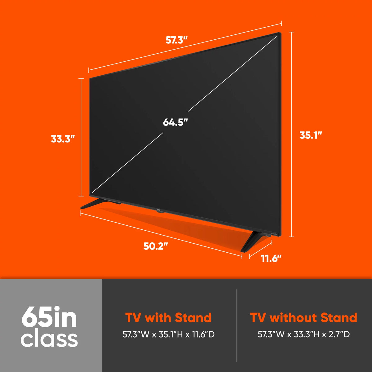 65" Class 4K UHD LED Smart Television P12215