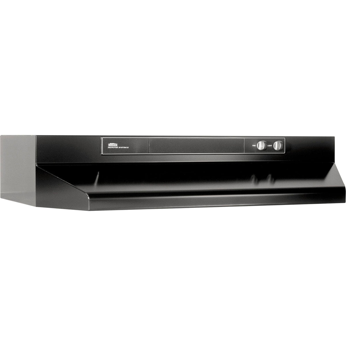 Black Under-Cabinet Range Hood T297